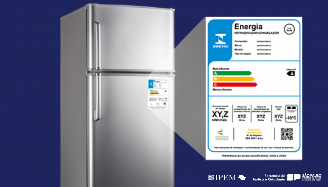 Ipem-SP orienta consumidores sobre novas regras de eficiência energética para refrigeradores