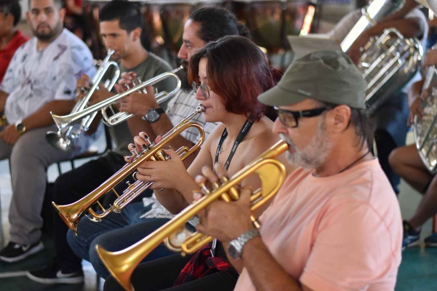 Evento traz formação musical gratuita e reúne músicos em Santa Isabel
