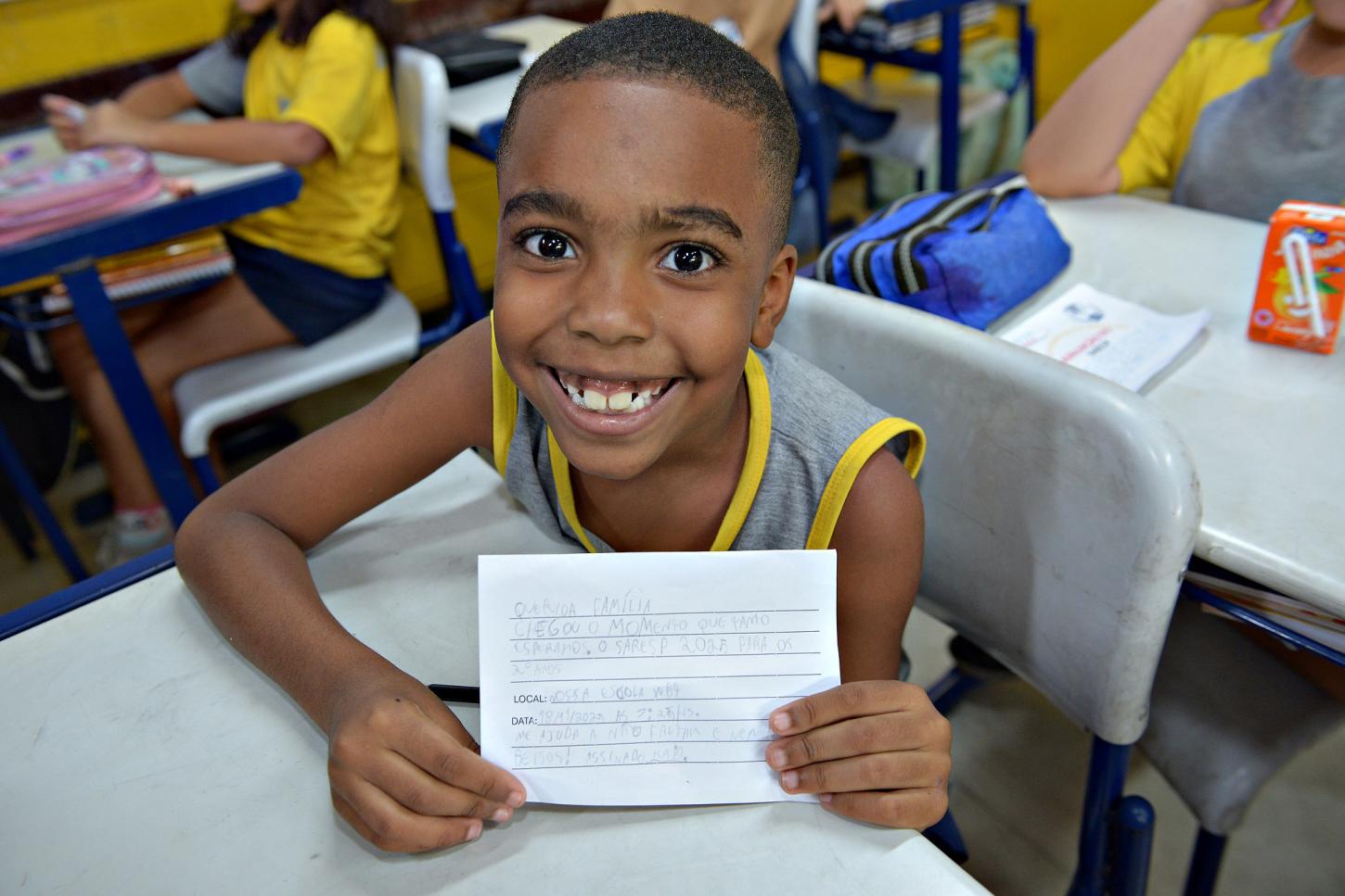 Governo de SP avalia leitura de crianças do 2º ano fundamental em Santa Isabel