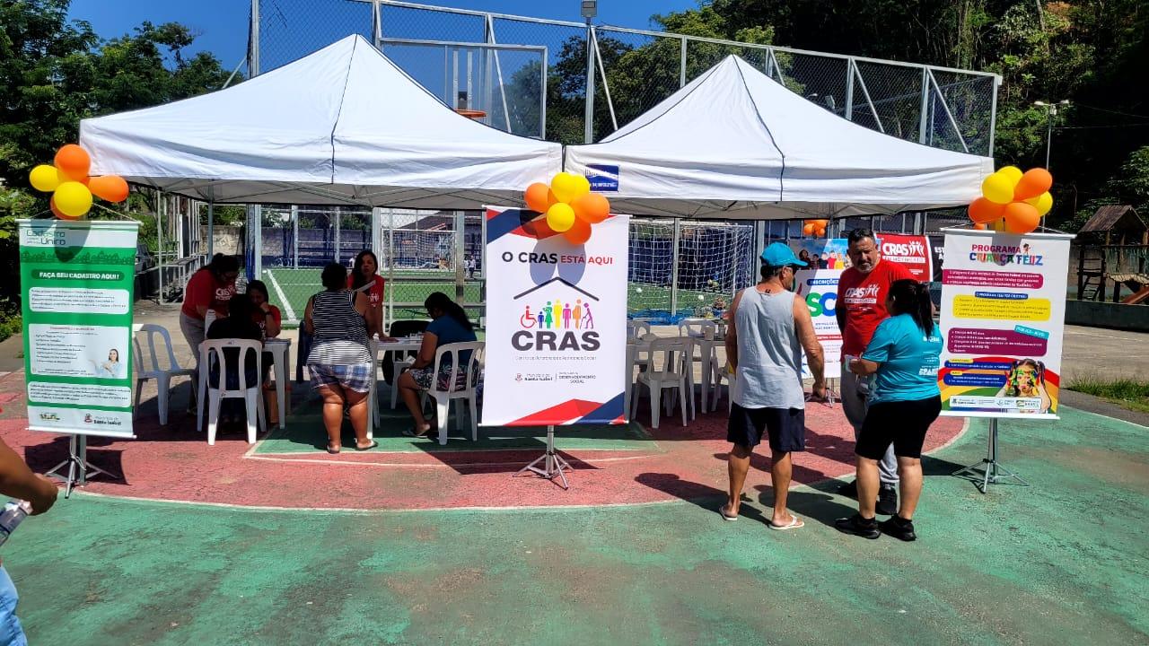 CRAS em Movimento leva orientação social ao Ouro Fino em Santa Isabel 