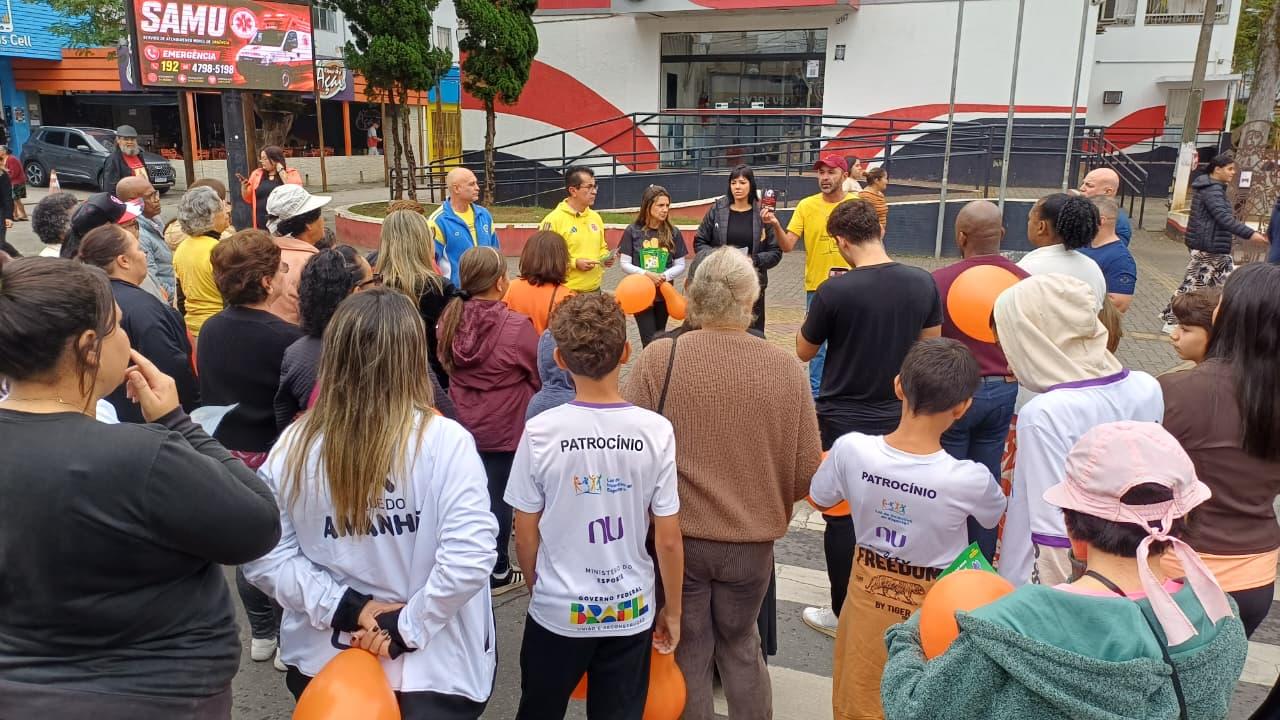 Caminhada em Santa Isabel reforça combate ao abuso sexual de crianças