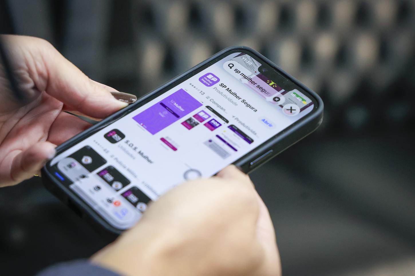 Com novas funcionalidades, app SP Mulher Segura ganha campanha nas redes