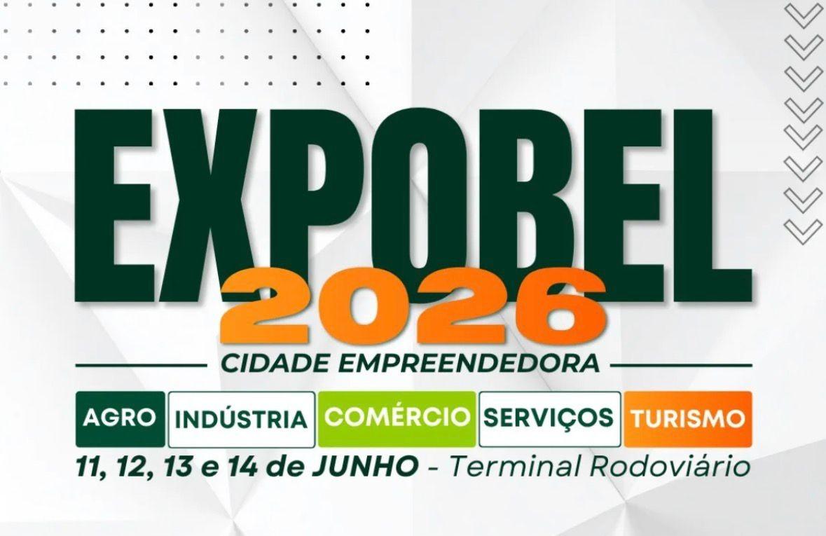 Expobel 2026 acontece em junho com participação de empresas locais e aberta ao público