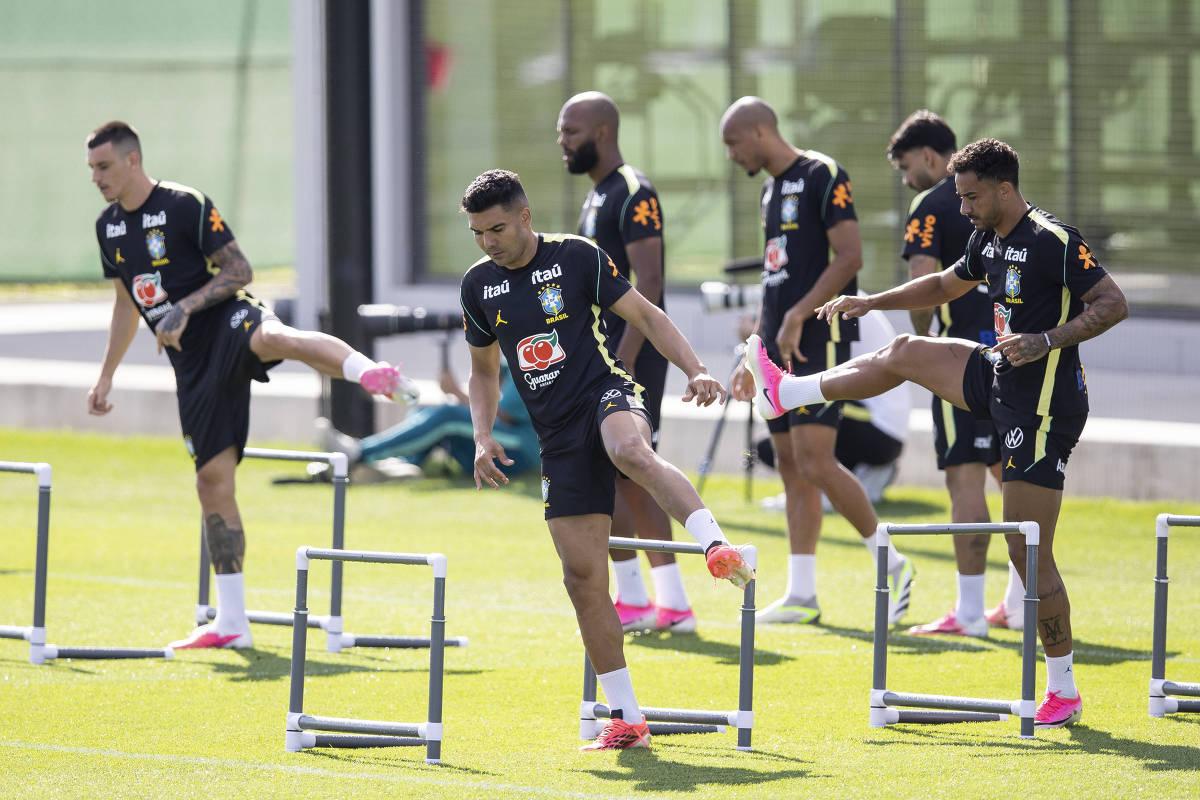 Brasil inicia preparação para enfrentar Haiti ainda sem Neymar no grupo