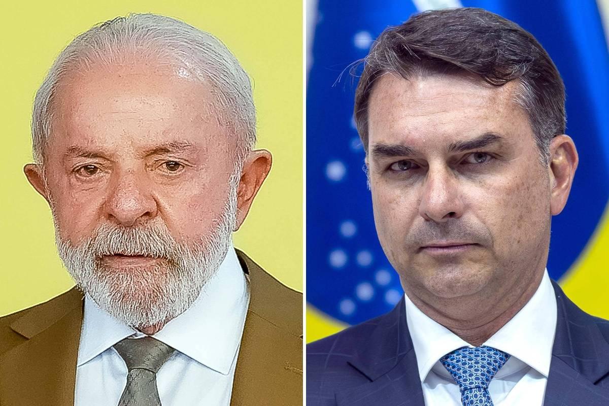 Datafolha: Lula tem 48%, e Flávio Bolsonaro, 43% no segundo turno