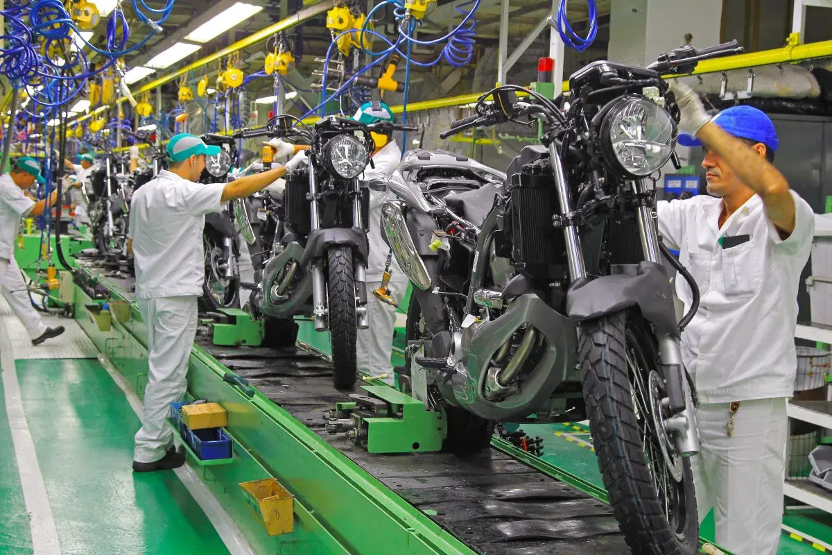 Produção recorde de motos tem o melhor resultado desde 2011