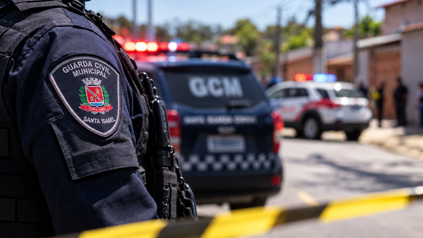 Agente da GCM é baleado durante abordagem no Jardim Eldorado, em Santa Isabel (SP)