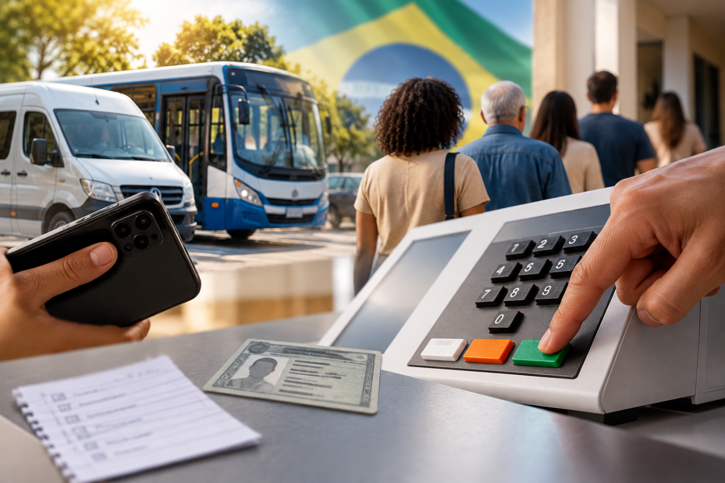 Eleições 2026: veja ordem de votação, documentos e o que é proibido neste domingo