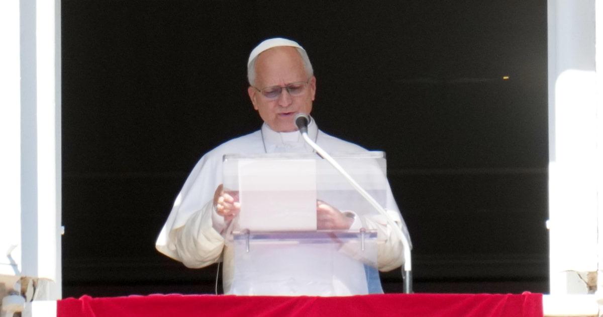 Papa Leão XIV, de 71 anos, anuncia cirurgia para remover nódulo no pulmão, em Roma