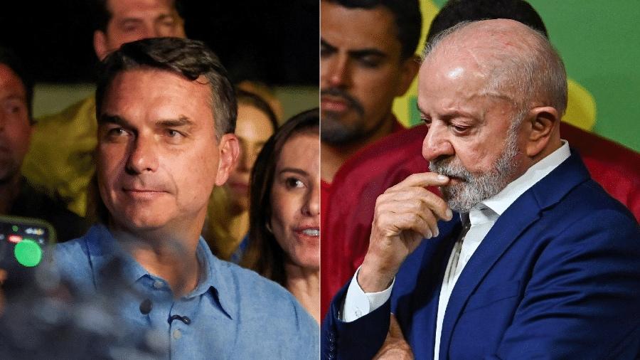 PoderData aponta empate entre Flávio Bolsonaro e Lula, com 50% dos votos válidos