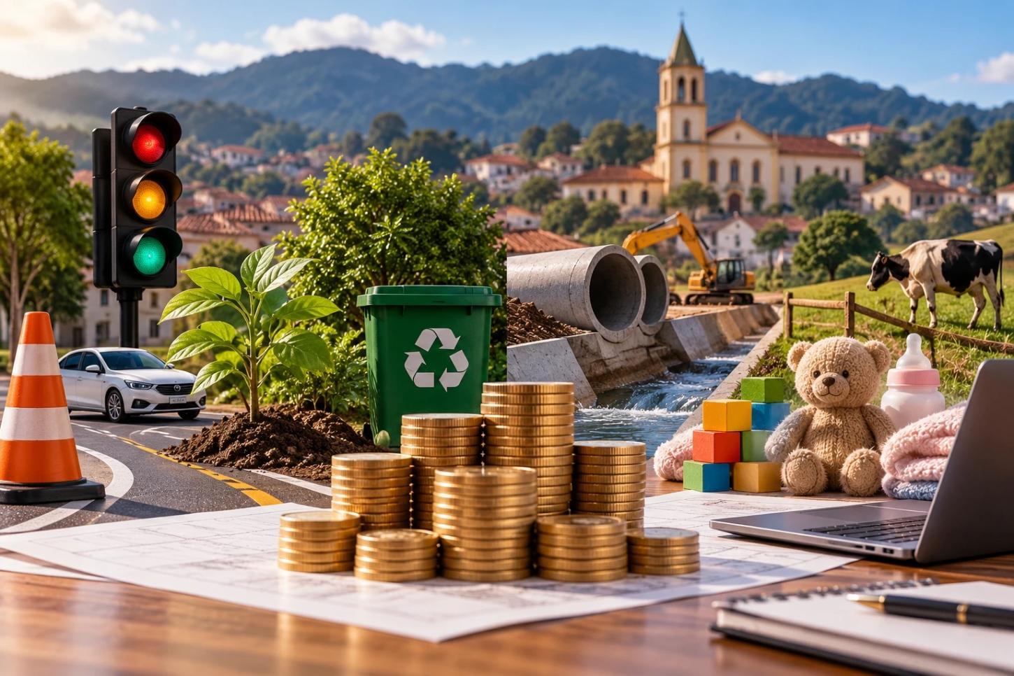 Santa Isabel direciona R$ 786 mil a trânsito, meio ambiente, obras e ações sociais