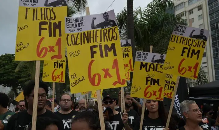 Centrais e movimentos sociais farão Dia Nacional de Lutas pelo fim da 6x1