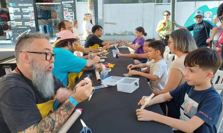 Circuito Sesc leva cultura gratuita ao centro de Santa Isabel