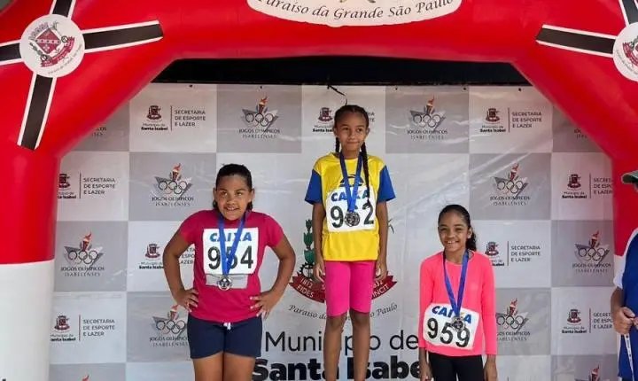 Corrida infantil reúne 190 crianças e mobiliza famílias em Santa Isabel