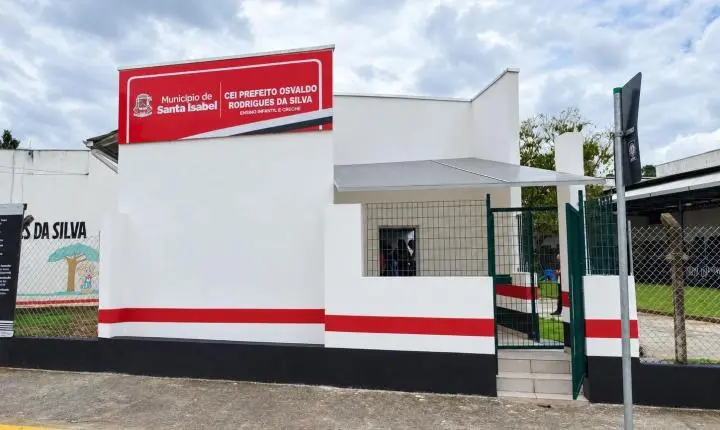 Creche de Santa Isabel tem secretaria separada da área das crianças por R$ 150 mil