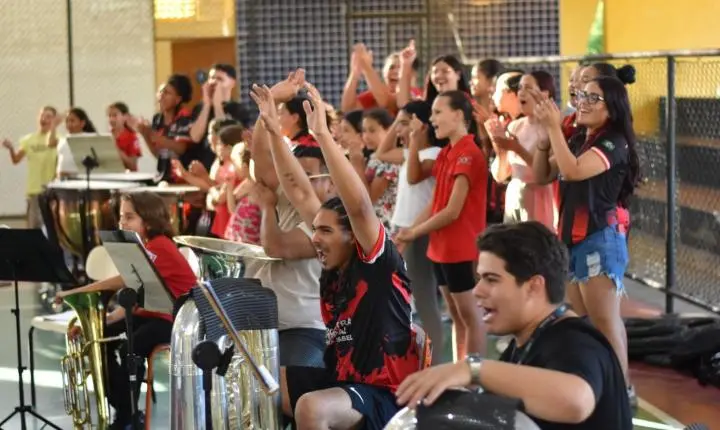 Evento traz formação musical gratuita e reúne músicos em Santa Isabel