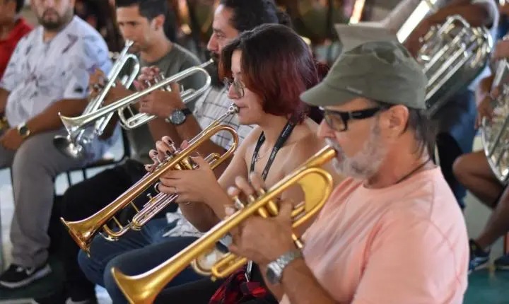 Evento traz formação musical gratuita e reúne músicos em Santa Isabel