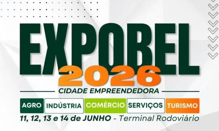 Expobel 2026 acontece em junho com participação de empresas locais e aberta ao público