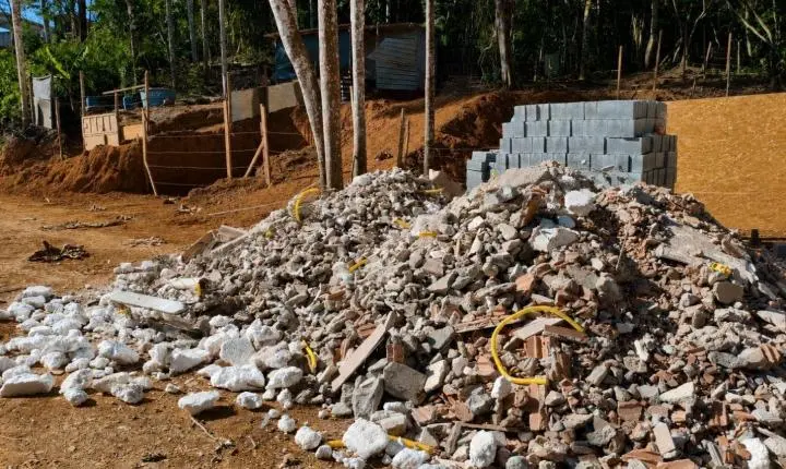 Fiscalização encontra retirada de árvores e descarte irregular no Jardim Portugal