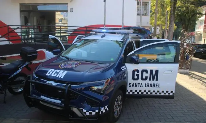 GCM recebe nova viatura e amplia frota em Santa Isabel