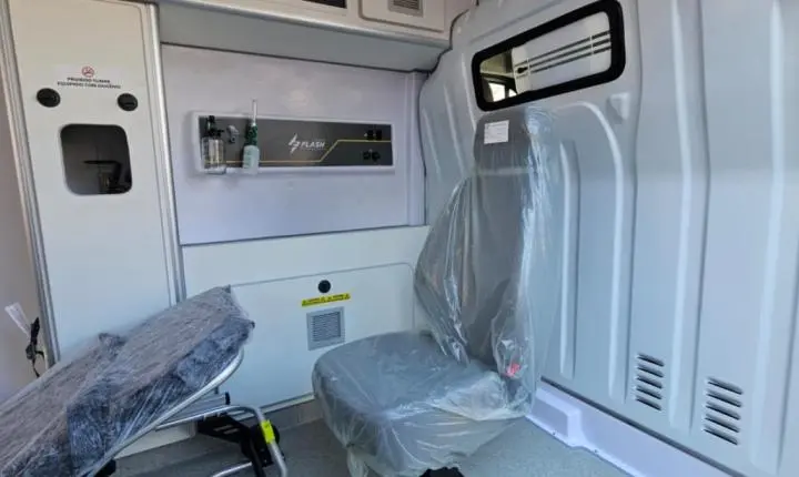 Nova ambulância chega a Santa Isabel e pode ampliar transporte de pacientes 