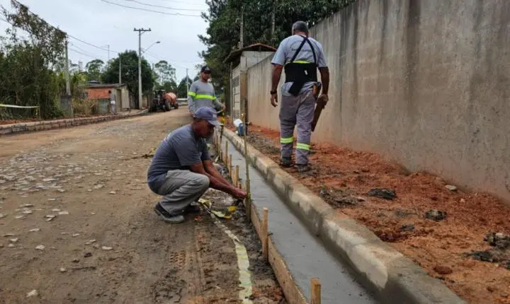 Obras na Avenida Ramiro Cato chegam a 60% e asfalto deve começar na próxima semana
