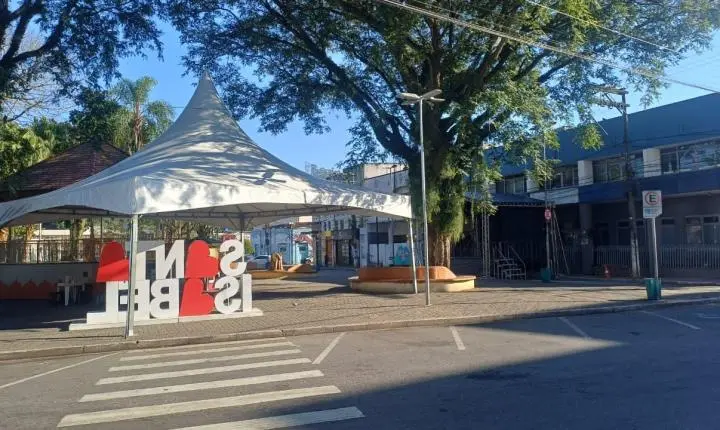 Praça da Bandeira terá telão para transmissão dos jogos da Seleção Brasileira