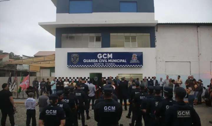 Santa Isabel inaugura base da GCM; veja o que muda na prática