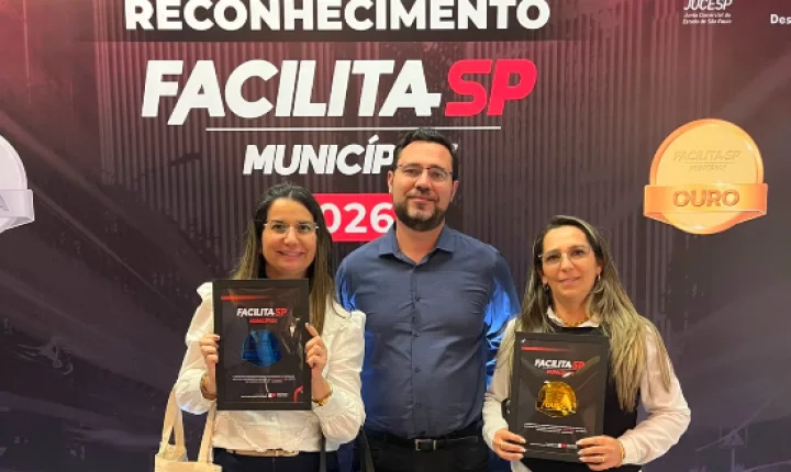 Santa Isabel recebe selos Ouro e Inovação do programa Facilita SP